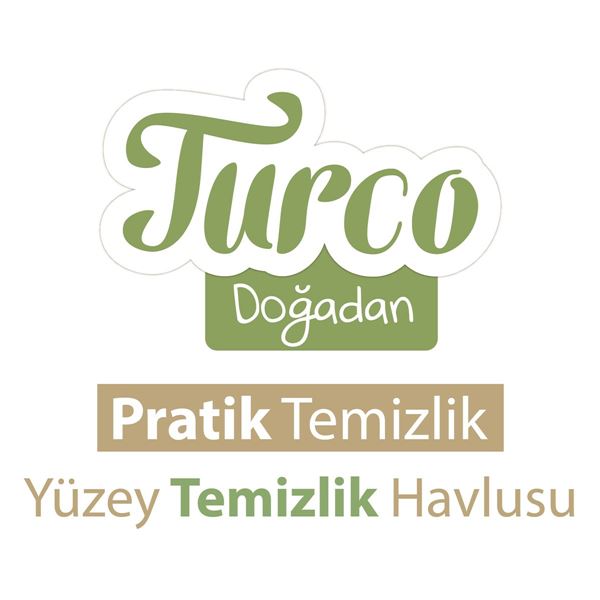 Turco Doğadan Pratik Yüzey Temizlik Havlusu 100 Yaprak