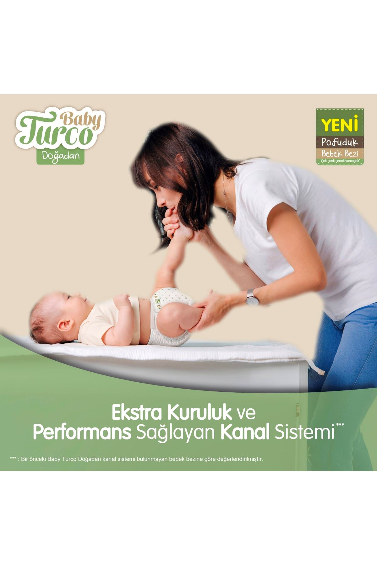 Baby Turco Doğadan Süper Avantaj Paketi Pofuduk Bebek Bezi 7 Numara Xxlarge 96 Adet