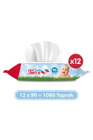Baby Turco Islak Havlu 12x90'lı