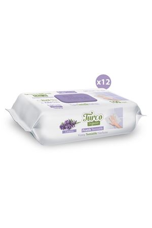 Turco Doğadan Pratik Yüzey Temizlik Havlusu Lavanta 12x100 (1200 Yaprak)