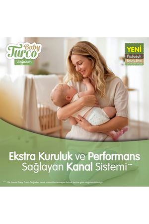Baby Turco Doğadan Avantaj Paketi Pofuduk Külot Bez 4 Numara Maxi 100 Adet